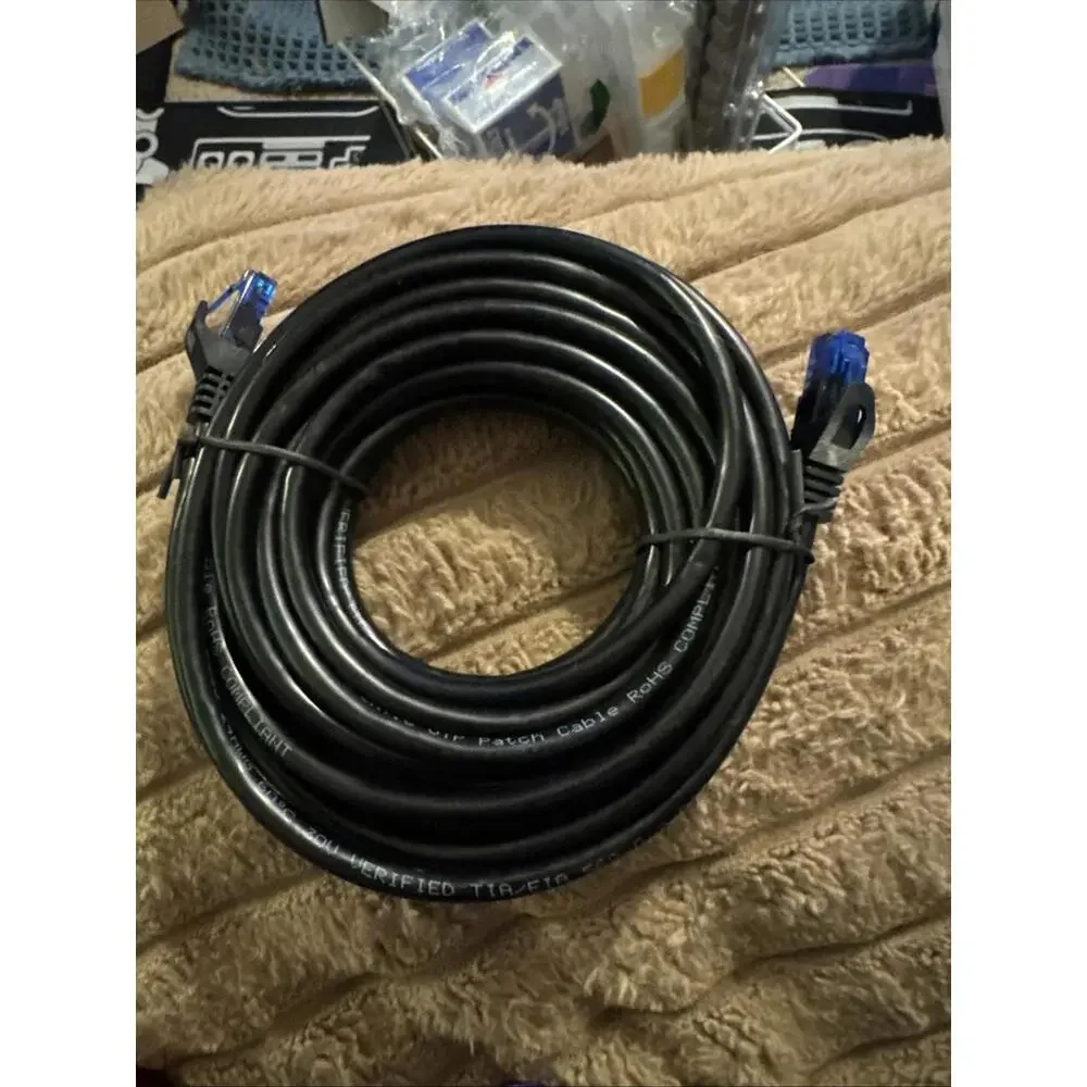 Cat 6 Ethernet Cable 30 ft, Outdoor Indoor, 10Gbps